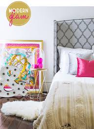 Adore Home magazine - Blog - Modern Glam Bedroom