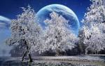 Winter Snowy Background - Download widescreen wallpapers ...