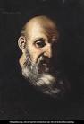 An old Man, head and shoulders - (after) Mattia Preti - painting1