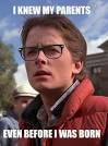 Hipster Marty McFly. Wednesday, April 27, 2011