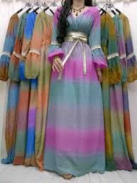 Baju Muslim Busana Muslim Maxi Dress Kaftan Baju Muslimah - Stylehive