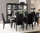 Modern Black And White Luxury Dining Room Ideas Black And White ...