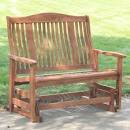 Jack Post Malacca Glider Bench - traditional - rocking chairs and ...