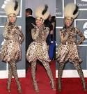 Nicki Minaj at 2011 Grammy Awards in Head-to-Toe Leopard Print ...