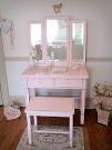 Vintage Shabby Chic Vanities - Forever Pink