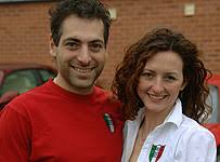 ROAD TO RICHES: Roberto Grimaldi and fiancee Annabel Hardy with a rare 1995 ... - GrimaldiFMOS1_203x150