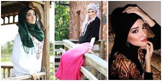 Fashion: 8 Gaya Hijab Modern Ala Si Cantik Yaz The Spaz | Vemale.com