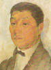 Diego Rivera - Portrait of Xavier Guerrero 1921 - 1282554676_small-image_diego_rivera_portrait_of_xavier_guerrero_1921_039_oil_painting_small