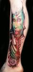 Zombie Betty Page tattoo - Zombie-Betty-Page-tattoo-116406
