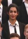 Amal Alamuddin, Oxford undergraduate who became George Clooneys.