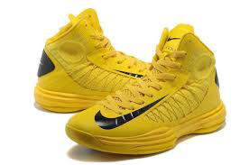 Nike Lunar Hyperdunk 2012 Yellow Black Basketball Shoes,nike free ...