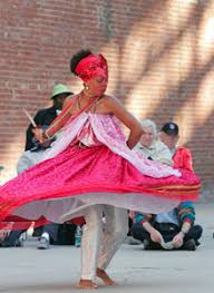 Rita Silva was born in Salvador, Bahia, in Northeastern Brazil, and brought up amid Afro-Brazilian traditions. An accomplished dancer and musician, ... - BAC-FOLK-FOLKFEETWS-Rita-Silva-2
