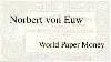 ... Norbert von Euw