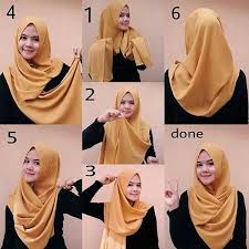 Hijab tutorial on Pinterest | Hijabs, Hijab Style Tutorial and ...
