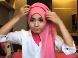 Hijab Tutorial Arabian Style By Riva - YouTube