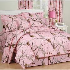 Bedroom: Pink Camo Bedding Design Ideas With Light Wood Floors And ...