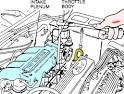 1991 Ford Escort GT 1.8 Liter Intake Plenum
