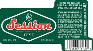 Full Sail to Release Session "Fest" Red Lager | BREWPUBLIC - Yeast