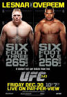 UFC 141 Poster for Lesnar vs.