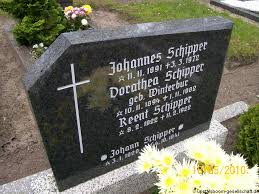 Grab von Johann Schipper (03.01.1920-04.10.1941), Friedhof Steenfelde