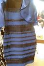 The Dress: A Black-and-Blue Debate Over the Color of a Dress Stirs.