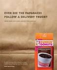 PAPARAZZI - Dunkin' Donuts Coffee Print Ad
