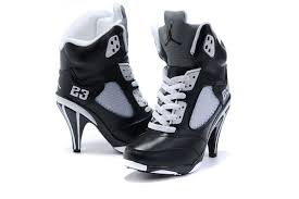 Below Detail Price Sale Mujer Women Air Jordan High Heels Black ...