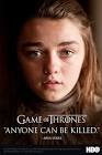 Maisie Williams in GAME OF THRONES – Season 2 – Character Poster ...