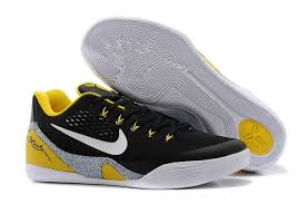 Nike Zoom Kobe IX(9) EM XDR Kobe Bryant shoes - Black/Yellow/Wht ...