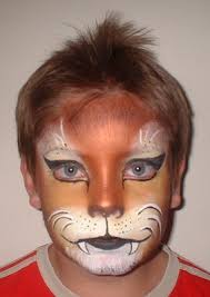 Various Body Painting Lion