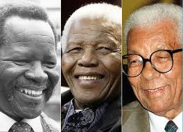 Lionising heroes ... from left, Nelson Mandela, Oliver Tambo and Walter Sisulu. Lionising heroes … from left, Oliver Tambo, Nelson Mandela and Walter Sisulu ... - ipad-art-wide-a8-20ANC-20compo-420x0