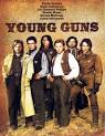 US blu-ray cover for YOUNG GUNS