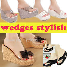 Buy New Wedges casual shoes-sepatu sandal wanita hak tinggi ...