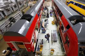 Bombardier assembly line in Holland