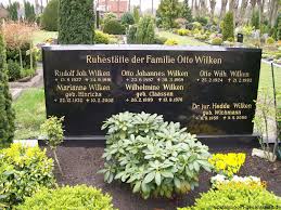 Grab von Otto Wilhelm Wilken (25.02.1924-21.02.1992), Friedhof ...