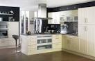 white shaker style kitchen - contemporary - kitchen cabinets ...