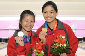 Bowling: S\u0026#39;pore\u0026#39;s Bernice Lim and Daphne Tan upset Koreans on home ... - bernice-lim-daphne-tan-asian-indoor-games