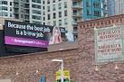 Portillo's Disgusted by Racy Billboard Above Restaurant - River