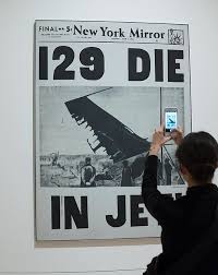 Résultat de recherche d'images pour "Warhol "129 Die in Jet""