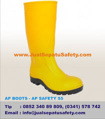Jual AP SAFETY S5 Warna Kuning | Sepatu Boots SNI Terbaik ...