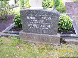 Grab von Helmut Bruns (19.10.1929-09.08.1985), Friedhof Bargebur