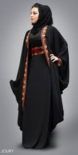 Abayas on Pinterest | Abaya Style, Party Wear and Black Party