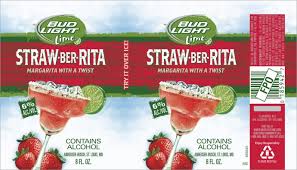 Bud Light Straw Ber Rita. Earlier this year, Anheuser-Busch launched Bud Light Lime-A-Rita. The brewery blended Bud Light Lime and margarita mix together ... - Bud-Light-Straw-Ber-Rita-690x394