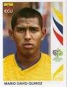 ECUADOR - Mario David Quiroz - ecuador-mario-david-quiroz-85-panini-fifa-world-cup-germany-2006-football-sticker-44248-p