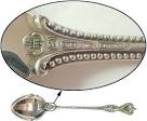 Antique sterling silverware and flatware, silver and silverplate sets