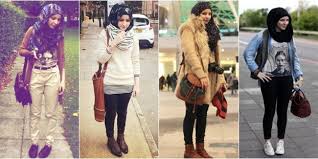 gaya hijab untuk musim hujan | hijab fashion | Pinterest | Hijabs ...