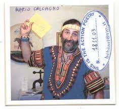The Museum of Temporary Art - Mario Calcagno com il quadermo ...