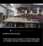 Fire at Yio Chu Kang house kills 2 and injures 6 others - www.