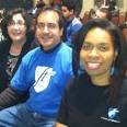 ... (center) of the Kean Federation of Teachers with Yolanda Simmons (right) ... - bergenlaborwalk100811