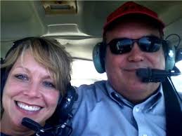 Jen with buddy pilot, Jack Mullinax. - photo by Jen Jeffrey - gallery.48377